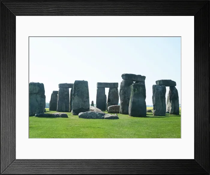 Framed Print : Stonehenge, Wiltshire, England, 2012. Creator: Ethel Davies Framed Print : Stonehenge, Wiltshire, England, 2012. Creator: Ethel Davies