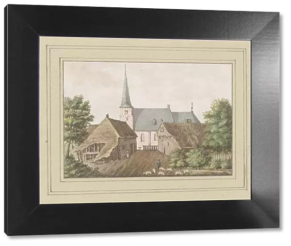 View of the village of Etten in North Brabant, 1700-1850. Creator: Anon