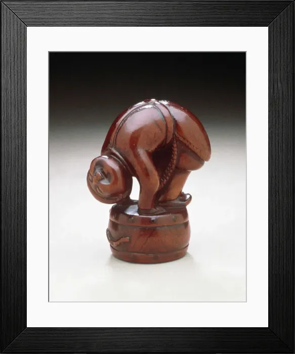 Framed Print : Acrobat, 18th century. Creator: Unknown Framed Print : Acrobat, 18th century. Creator: Unknown