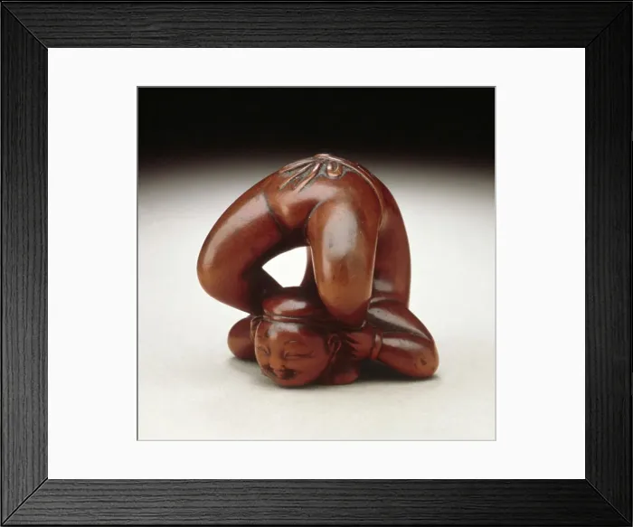 Framed Print : Contortionist, 18th century. Creator: Unknown Framed Print : Contortionist, 18th century. Creator: Unknown