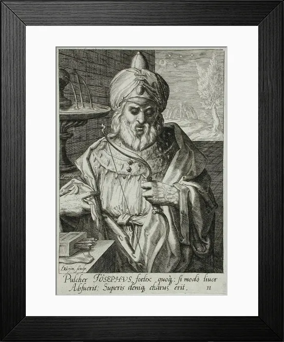 Framed Print : Joseph, c1590. Creator: Jacques de Gheyn II