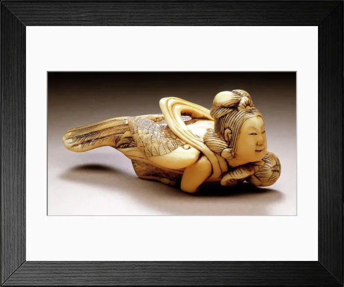 Framed Print : Heavenly Spirit: Karyobinga, 18th century. Creator: Unknown Framed Print : Heavenly Spirit: Karyobinga, 18th century. Creator: Unknown