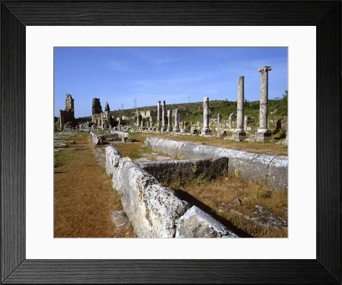Framed Print : Perge, Turkey, 2019. Creator: Ethel Davies Framed Print : Perge, Turkey, 2019. Creator: Ethel Davies
