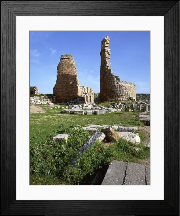 Framed Print : Perge, Turkey, 2019. Creator: Ethel Davies Framed Print : Perge, Turkey, 2019. Creator: Ethel Davies