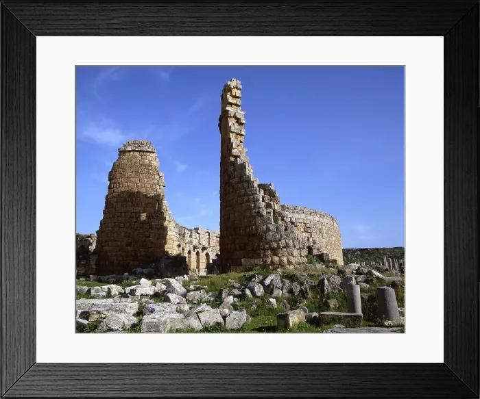 Framed Print : Perge, Turkey, 2019. Creator: Ethel Davies Framed Print : Perge, Turkey, 2019. Creator: Ethel Davies