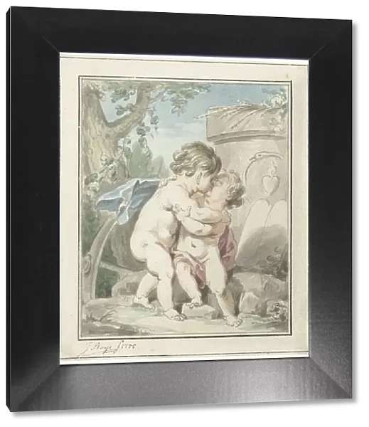 Allegory on love, 1775. Creator: Jacobus Buys