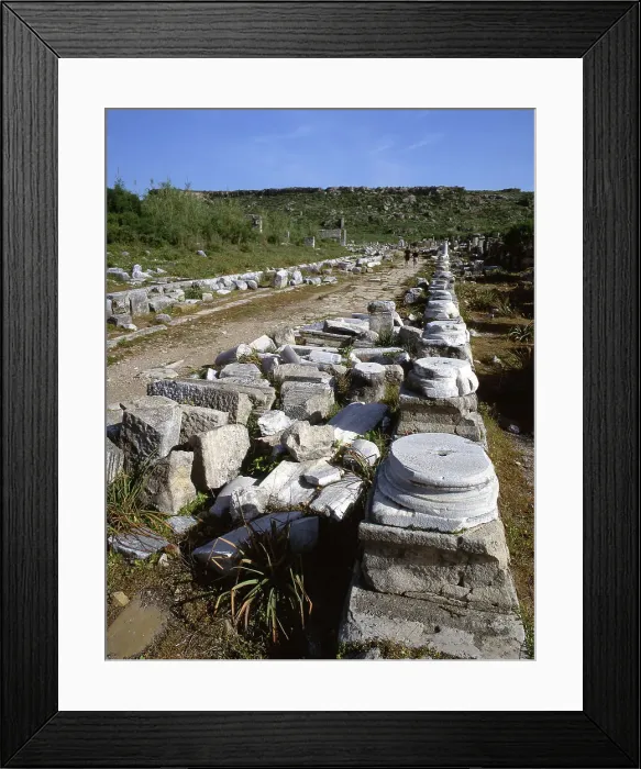 Framed Print : Perge, Turkey, 2019. Creator: Ethel Davies Framed Print : Perge, Turkey, 2019. Creator: Ethel Davies