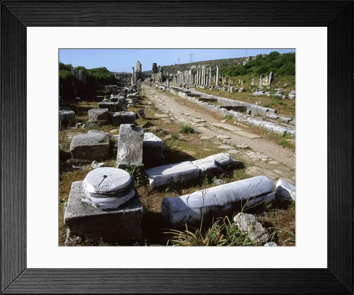 Framed Print : Perge, Turkey, 2019. Creator: Ethel Davies Framed Print : Perge, Turkey, 2019. Creator: Ethel Davies