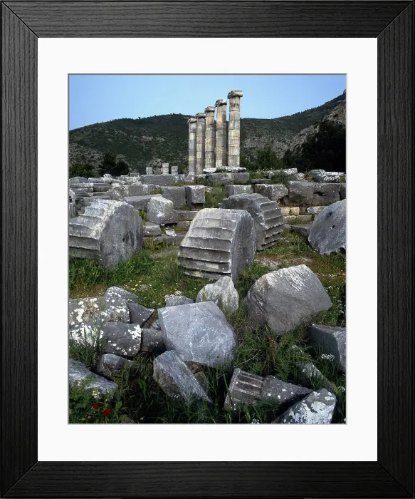 Framed Print : Priene, Turkey, 2023. Creator: Ethel Davies Framed Print : Priene, Turkey, 2023. Creator: Ethel Davies