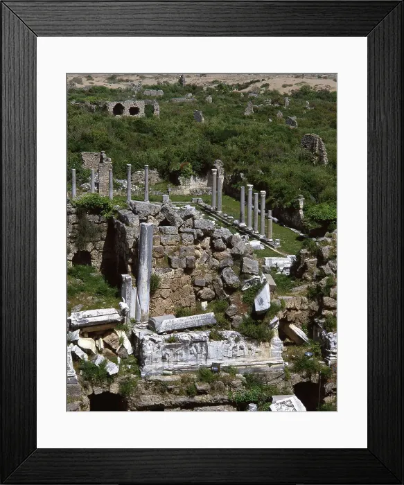 Framed Print : Side, Turkey, 2019. Creator: Ethel Davies Framed Print : Side, Turkey, 2019. Creator: Ethel Davies