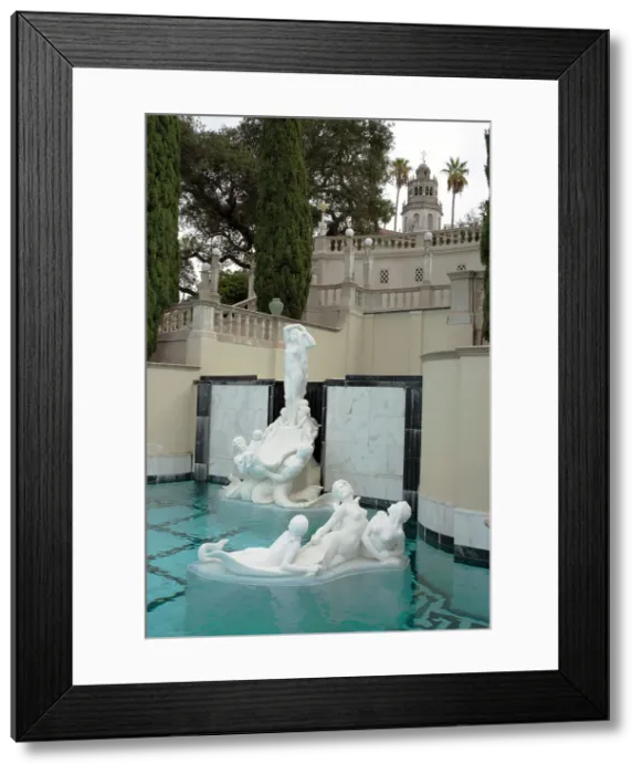 Framed Print : Hearst Castle, California, USA, 2022. Creator: Ethel Davies Framed Print : Hearst Castle, California, USA, 2022. Creator: Ethel Davies