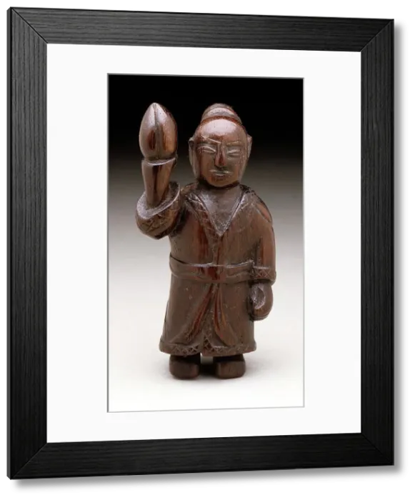 Framed Print : Confucian Devotee, 18th century. Creator: Unknown Framed Print : Confucian Devotee, 18th century. Creator: Unknown