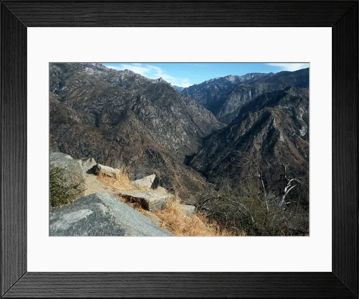Framed Print : Kings Canyon, California, USA, 2022. Creator: Ethel Davies Framed Print : Kings Canyon, California, USA, 2022. Creator: Ethel Davies