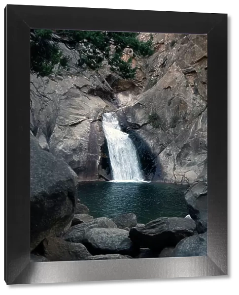 Roaring River Falls, Kings Canyon, California, USA, 2022. Creator: Ethel Davies