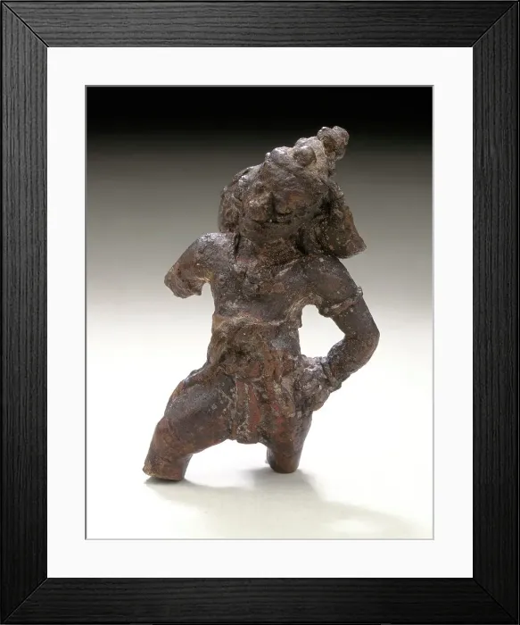 Framed Print : Guardian Figure, c.9th century. Creator: Unknown Framed Print : Guardian Figure, c.9th century. Creator: Unknown