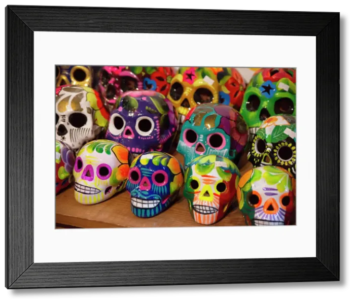 Framed Print : Day of the Dead, San Diego, California, USA, 2022. Creator: Ethel Davies Framed Print : Day of the Dead, San Diego, California, USA, 2022. Creator: Ethel Davies