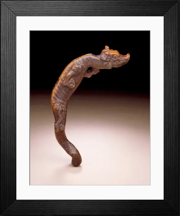 Framed Print : Dragon, 19th century. Creator: Unknown Framed Print : Dragon, 19th century. Creator: Unknown