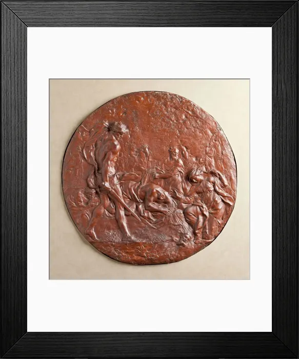 Framed Print : The Beheading of Saint Paul, Originally modelled 1643-1647; this example before 1753. Creator: Vincenzo Foggini Framed Print : The Beheading of Saint Paul, Originally modelled 1643-1647; this example before 1753. Creator: Vincenzo Foggini