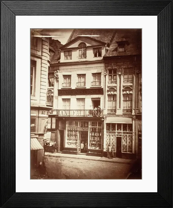 Framed Print : Depot #8, Printed 1850 circa. Creator: Alphonse Le Blondel Framed Print : Depot #8, Printed 1850 circa. Creator: Alphonse Le Blondel