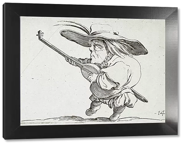 The Lute Player, c1616. Creator: Jacques Callot