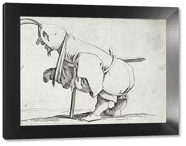 Cripple with Cowl, c1616. Creator: Jacques Callot