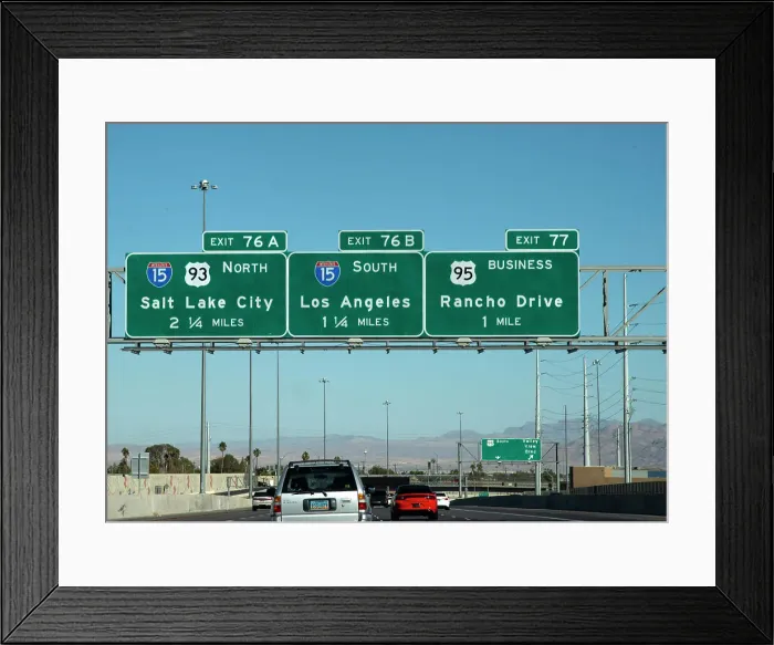 Framed Print : Las Vegas, Nevada, USA, 2022. Creator: Ethel Davies Framed Print : Las Vegas, Nevada, USA, 2022. Creator: Ethel Davies