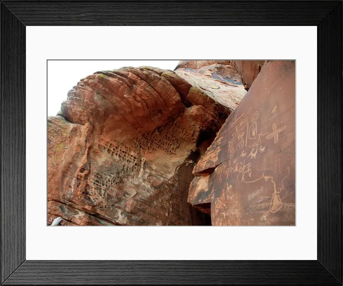 Framed Print : Valley of Fire, Las Vegas, Nevada, USA, 2022. Creator: Ethel Davies Framed Print : Valley of Fire, Las Vegas, Nevada, USA, 2022. Creator: Ethel Davies