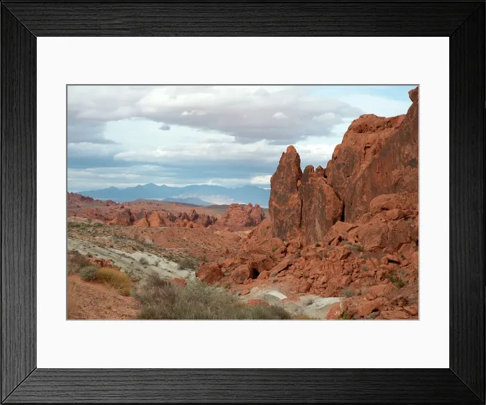 Framed Print : Valley of Fire, Las Vegas, Nevada, USA, 2022. Creator: Ethel Davies Framed Print : Valley of Fire, Las Vegas, Nevada, USA, 2022. Creator: Ethel Davies