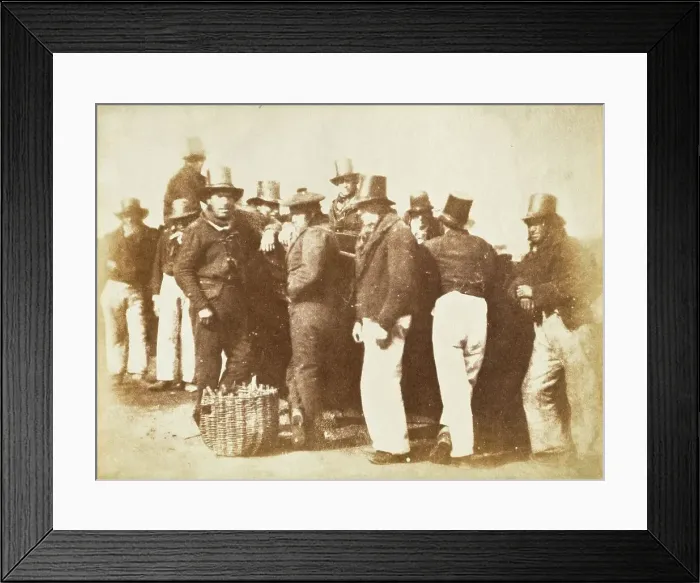 Framed Print : Newhaven Fisherman, c.1844. Creators: David Octavius Hill, Robert Adamson Framed Print : Newhaven Fisherman, c.1844. Creators: David Octavius Hill, Robert Adamson