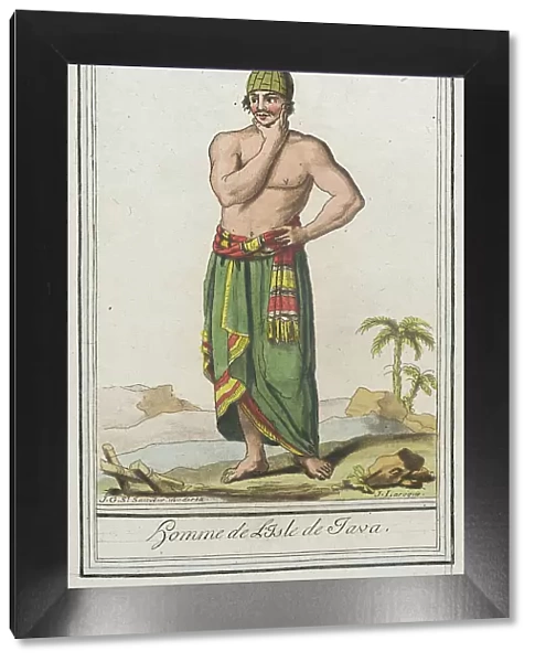 Costumes de Différents Pays, Homme de l'Isle de Java, c1797. Creators: Jacques Grasset de Saint-Sauveur, LF Labrousse