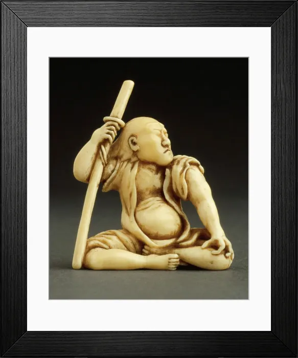 Framed Print : Masterless Samurai, early 19th century. Creator: Unknown Framed Print : Masterless Samurai, early 19th century. Creator: Unknown