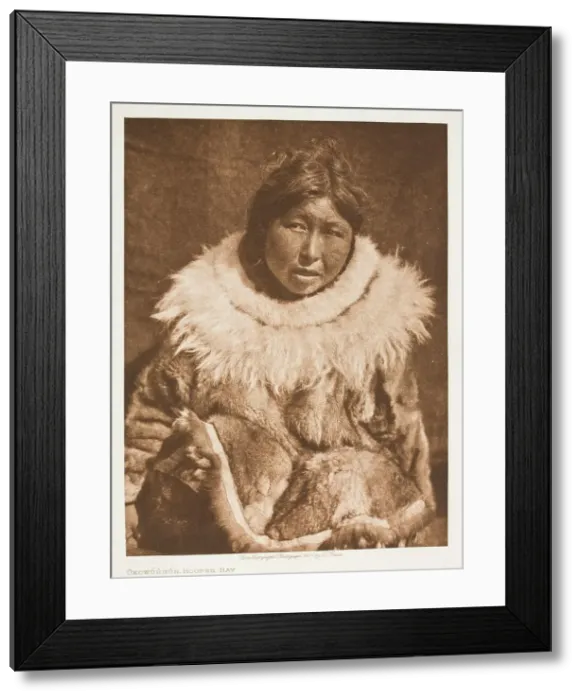 Framed Print : Ukowuhhuh, Hooper Bay, 1928. Creator: Edward Sheriff Curtis Framed Print : Ukowuhhuh, Hooper Bay, 1928. Creator: Edward Sheriff Curtis