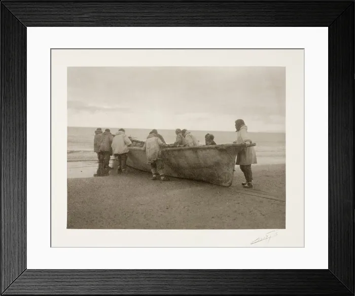 Framed Print : Northwest Coast, c.1927. Creator: Edward Sheriff Curtis Framed Print : Northwest Coast, c.1927. Creator: Edward Sheriff Curtis