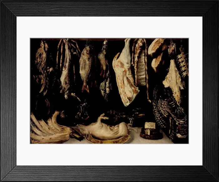 Framed Print : Still Life, c1625. Creator: Alonso de Escobar Framed Print : Still Life, c1625. Creator: Alonso de Escobar