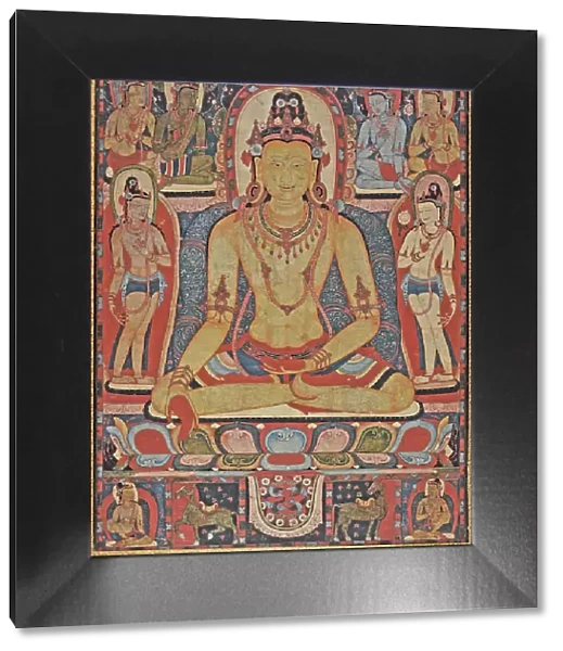 The Jina Buddha Ratnasambhava, between c1150 and c1225. Creator: Anon