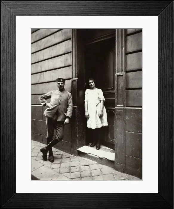 Framed Print : Maison Close, before 1927, publication 1956. Creator: Eugene Atget Framed Print : Maison Close, before 1927, publication 1956. Creator: Eugene Atget