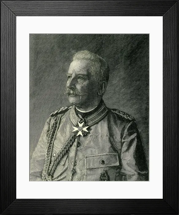Framed Print : Count Von Waldersee, c1900. Creator: Unknown Framed Print : Count Von Waldersee, c1900. Creator: Unknown