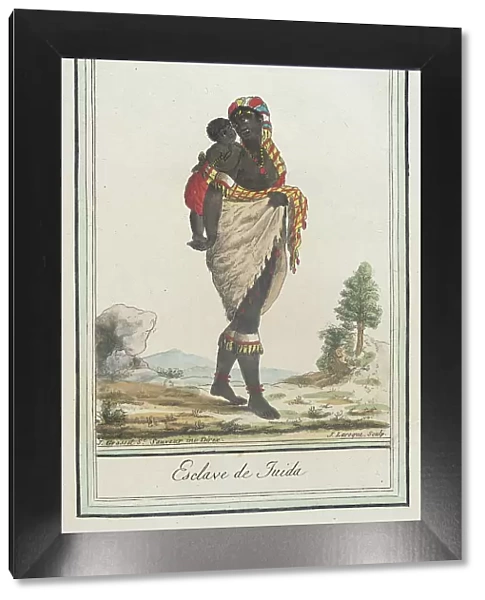 Costumes de Différents Pays, Esclave de Juida, c1797. Creators: Jacques Grasset de Saint-Sauveur, LF Labrousse
