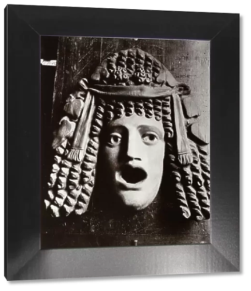 Masque Antique, 1923, (1956). Creator: Eugene Atget