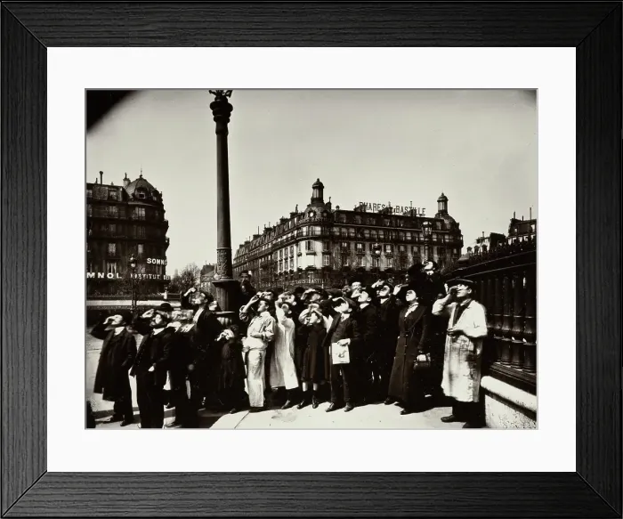 Framed Print : Eclipse, 1911, Printed 1956. Creator: Eugene Atget Framed Print : Eclipse, 1911, Printed 1956. Creator: Eugene Atget