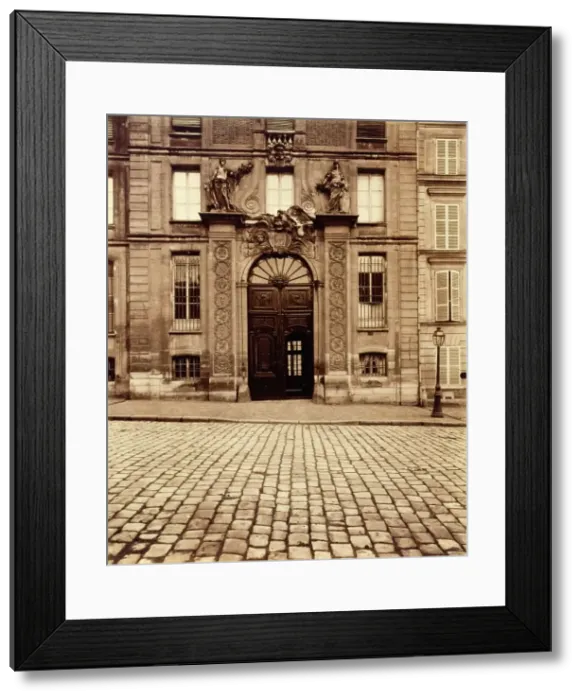 Framed Print : Versailles, Porte, rue de L'Orangerie, c.1910. Creator: Eugene Atget Framed Print : Versailles, Porte, rue de L'Orangerie, c.1910. Creator: Eugene Atget
