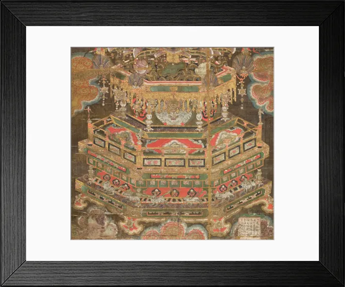 Framed Print : Avalokiteshvara (Guanyin), the Bodhisattva of Compassion (image 7 of 7), Ming dynasty. Creator: Anon Framed Print : Avalokiteshvara (Guanyin), the Bodhisattva of Compassion (image 7 of 7), Ming dynasty. Creator: Anon