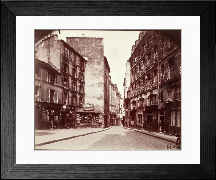 Framed Print : Rue De La Montagne (6432), France, c1923. Creator: Eugene Atget Framed Print : Rue De La Montagne (6432), France, c1923. Creator: Eugene Atget
