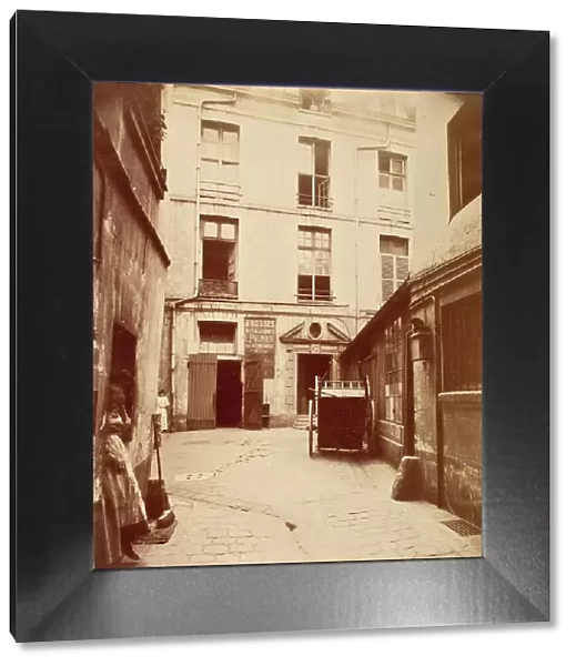 Hotel 17, Rue Geoffrey L'Angevin, Printed 1902 circa. Creator: Eugene Atget