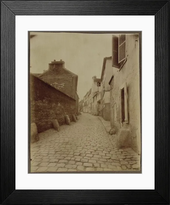 Framed Print : Vauvert Vieille Rue, France, c1901. Creator: Eugene Atget Framed Print : Vauvert Vieille Rue, France, c1901. Creator: Eugene Atget