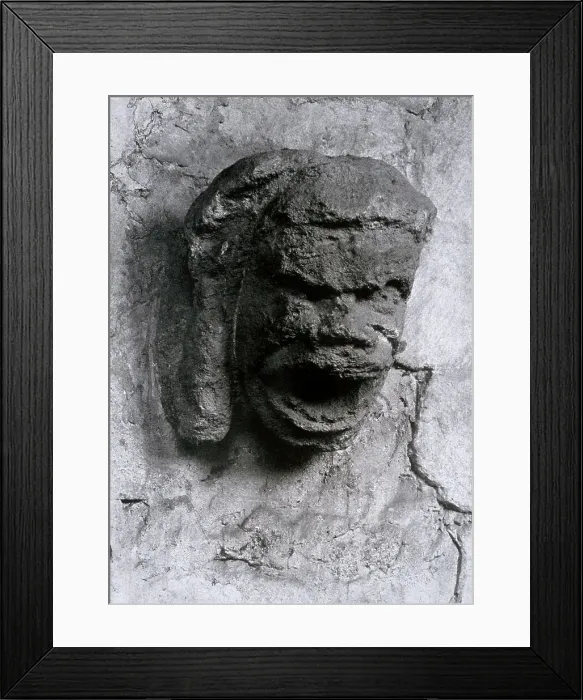Framed Print : Ely Cathedral: A Grotesque, 1903. Creator: Frederick Henry Evans Framed Print : Ely Cathedral: A Grotesque, 1903. Creator: Frederick Henry Evans