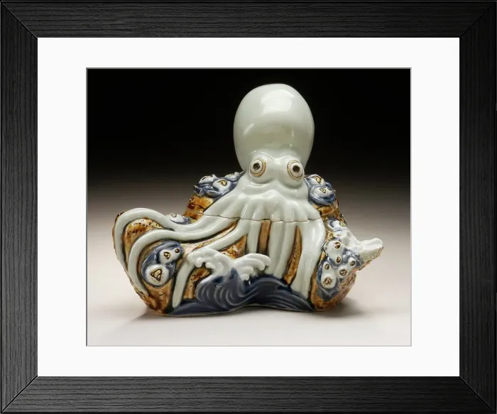 Framed Print : Octopus Form Box, Late 19th century. Creator: Unknown Framed Print : Octopus Form Box, Late 19th century. Creator: Unknown
