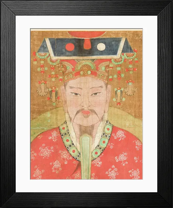 Framed Print : Nambang Yeomje (Nanfang Yendi), Lord of the Southern Quadrant (image 3 of 4), 18th century. Creator: Anon Framed Print : Nambang Yeomje (Nanfang Yendi), Lord of the Southern Quadrant (image 3 of 4), 18th century. Creator: Anon