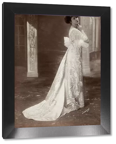 French Fashion Photograph, Printed 1895 circa. Creator: Henri Manuel