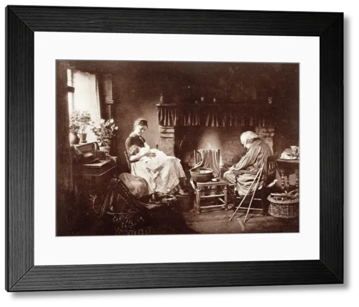 Framed Print : Dawn & Sunset, Printed 1889-1891. Creator: Henry Peach Robinson. Dawn & Sunset, Printed 1889-1891. Creator: Henry Peach Robinson Framed Print : Dawn & Sunset, Printed 1889-1891. Creator: Henry Peach Robinson. Dawn & Sunset, Printed 1889-1891. Creator: Henry Peach Robinson